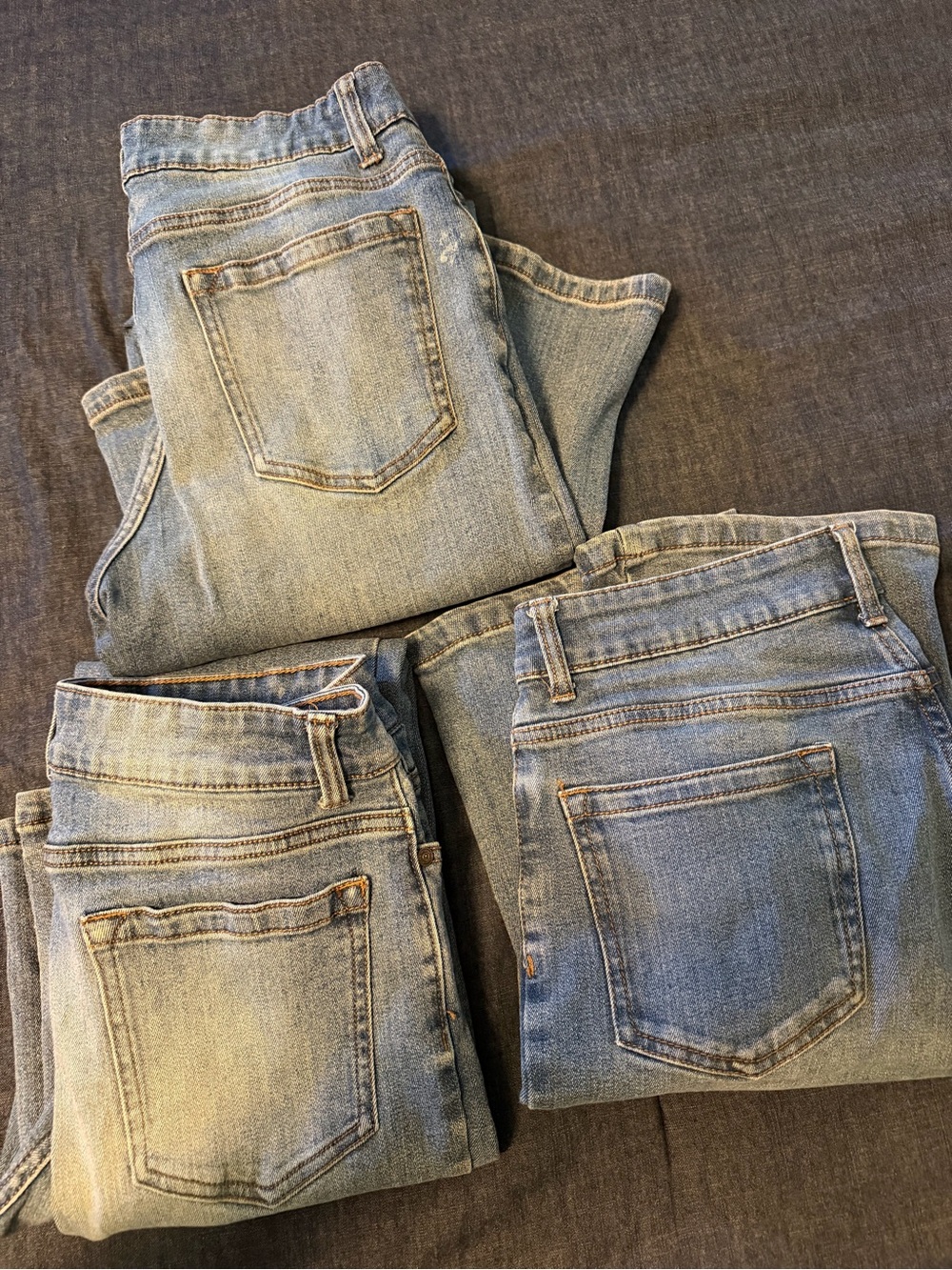 Light Blue Women’s Jeans Set of 3